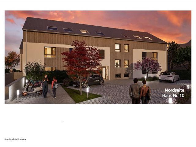 Barrierefreie 4 Zimmer Dachgeschosswohnung mit Balkon