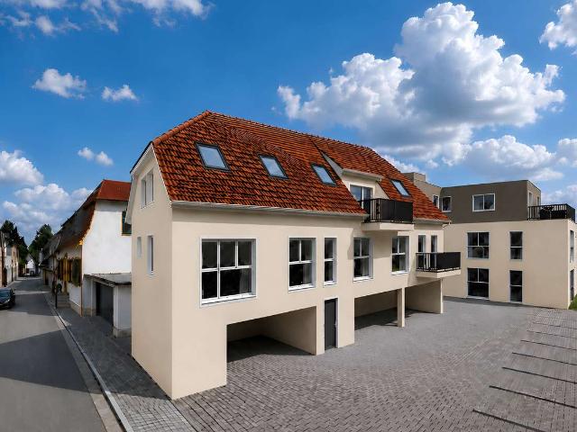 Barrierefreie 4 Zimmer DG Wohnung im KfW40 Neubau mit großem Bad und Balkon WE 8