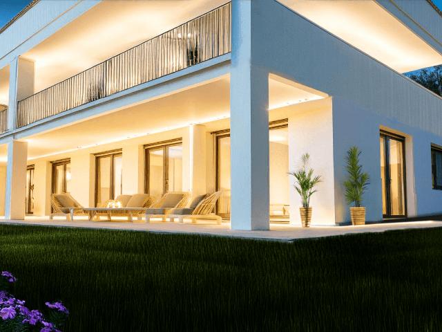 Bezugsfertige barrierefreie 4 Zimmer Gartenwohnung mit Terrasse im Bau