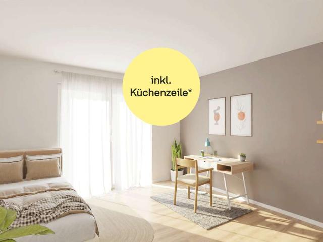 Barrierefreies und kompaktes Mini Apartment mit Balkon