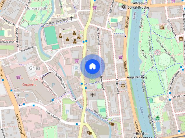 Barrierefreier Neubau mit Garten: Optimal aufgeteilte 2 Zimmerwohnung Nähe Augarten