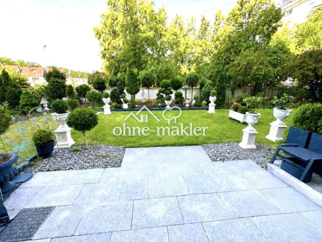 Barrierfefreie 2 Zi. Garten Whg mit vielen Extras Nähe S Bahn Stein gegenüber Neukirchpark