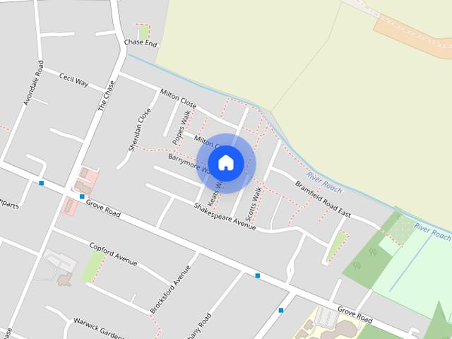 Barrymore Walk, Rayleigh
