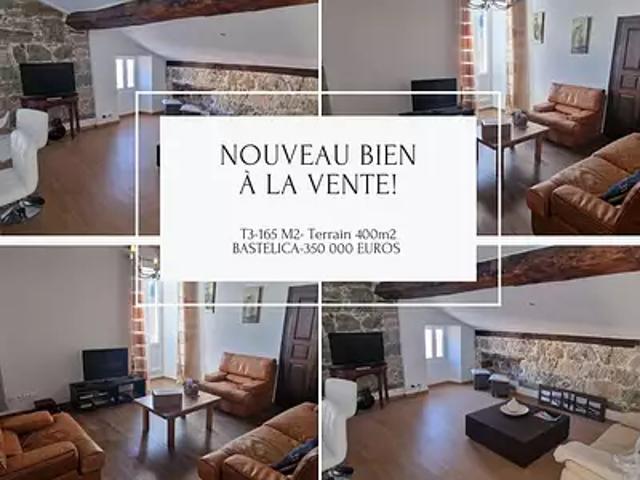 Bastelica 20119 Achat / Vente maison 9 pièces t9