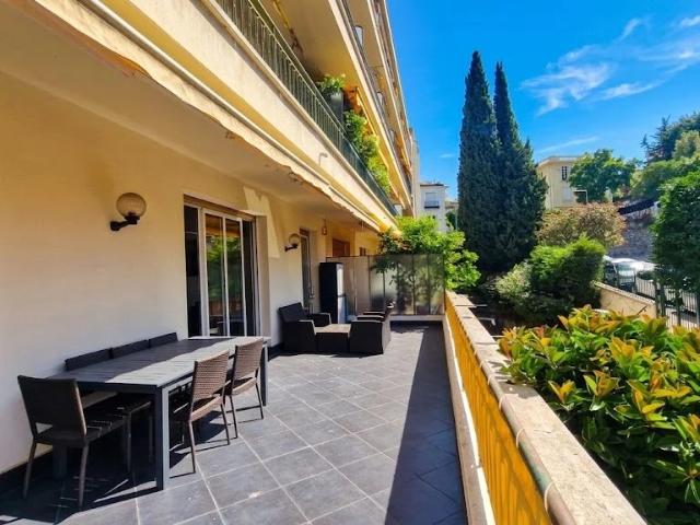 BAS CIMIEZ superbe 2p meublé terrasse33m² pkg cve