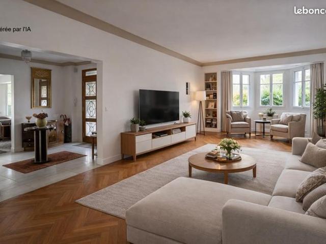 Bas de montmorency – rue confidentielle – maison style art déco – 188 m² – jardin sans vis à vis