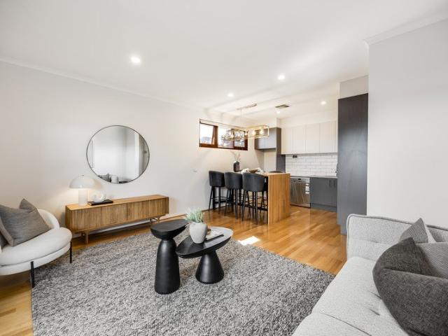 Base yourself in a modern home that offers flexibility, comfort and convenience in spades