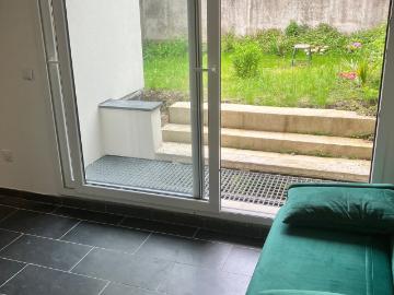 basement apartment 59m² with garden