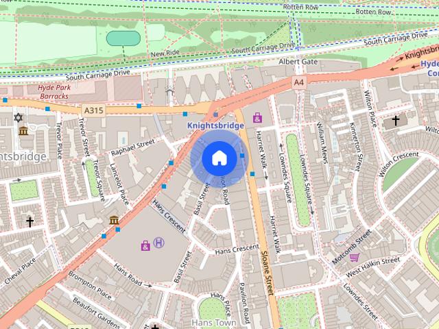 Basil Mansions, Basil Street, Knightsbridge, London, SW3