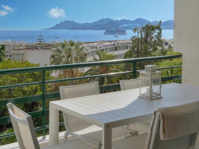 Basse Californie 4P Luxe Vue Mer 95m² Cannes