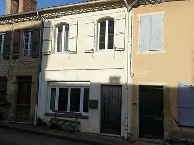 Bassoues 32320 Achat / Vente maison 5 pièces t5 terrasse cave