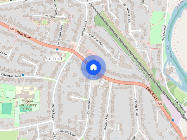 Bath Road, Bristol, Saltford