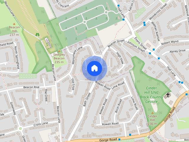 Bath Street, Sedgley, Dudley, West Midlands, DY3