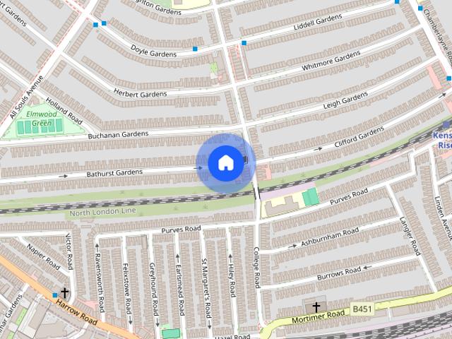 Bathurst Gardens, London, NW10