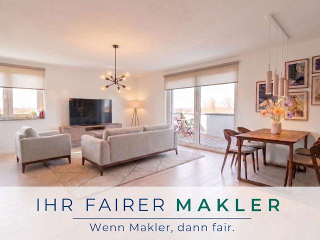Baubeginn erfolgt * Energie A! Exklusives 3 Zimmer Penthouse in bester Lage von Lilienthal