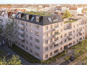 Baubeginn erfolgt: Sonnige Dachgeschosswohnung mit 2 Terrassen