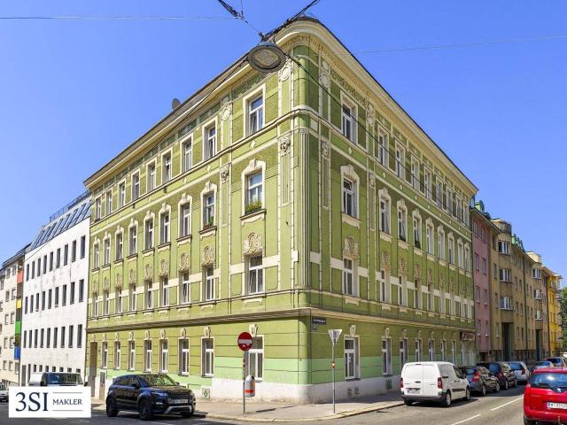 Baubewilligter Rohdachboden in gepflegter Eckliegenschaft nahe Hütteldorfer Straße und Hanuschkrankenhaus