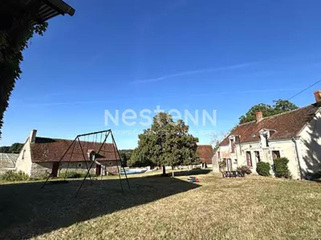 Baudres 36110 Achat / Vente maison 7 pièces t7 au dernier étage piscine