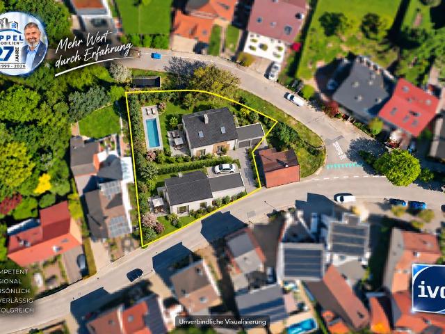 BAUEN SIE AUF DIESEM 1.325 m² GRUNDSTÜCK 2 GROßZÜGIGE HÄUSER MIT IHREM BESTEN FREUND ODER.