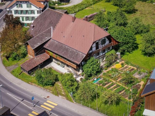 Bauernhaus mit 2 Wohnungen auf 3'935 m2