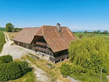 Bauernhaus mit grossem Grundstück und Entwicklungspotential in Schmitten