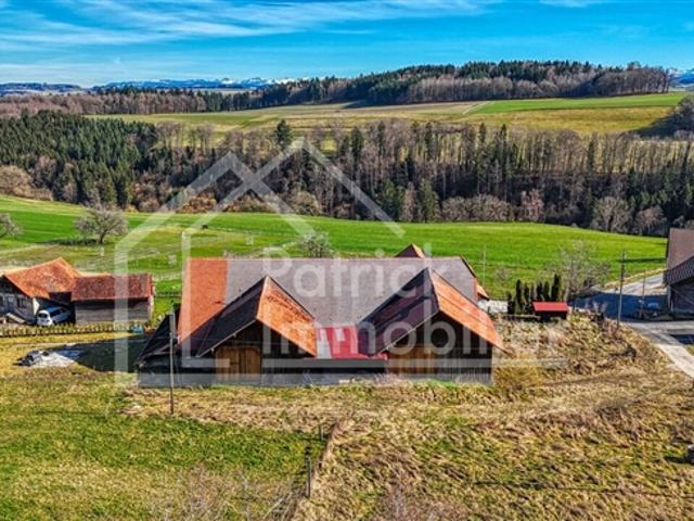 Bauernhaus im Dorfgebiet mit renovierter Wohnung und Potenzial