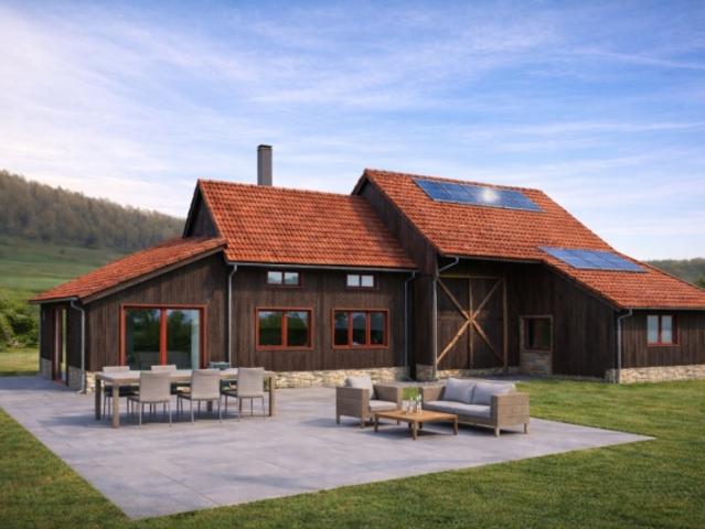 Bauernhaus zu renovieren, mit Wohnraum und ländlichem Reitsport