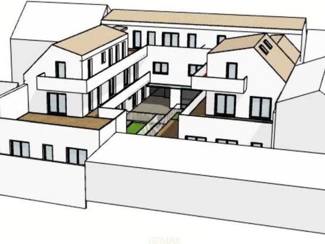 Baugenehmigtes Wohnprojekt für 6 Wohnungen mit Terrassen, Garagen