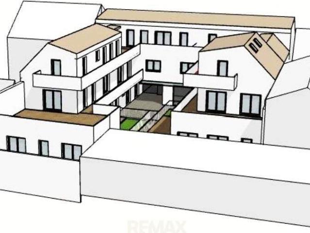 Baugenehmigtes Wohnprojekt für 6 Wohnungen mit Terrassen, Garagen