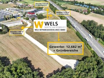 Hans-Piber-Straße, Oberhart, Wels, Wels, Oberösterreich