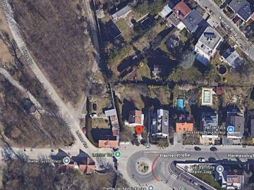 Baugrund beim Lainzer Tiergarten mit Altbestand