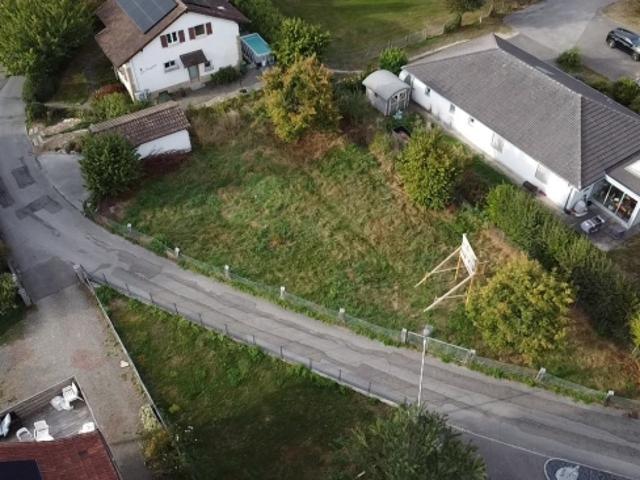 Baugrundstück von ca. 500 m² im Zentrum von Courgenay