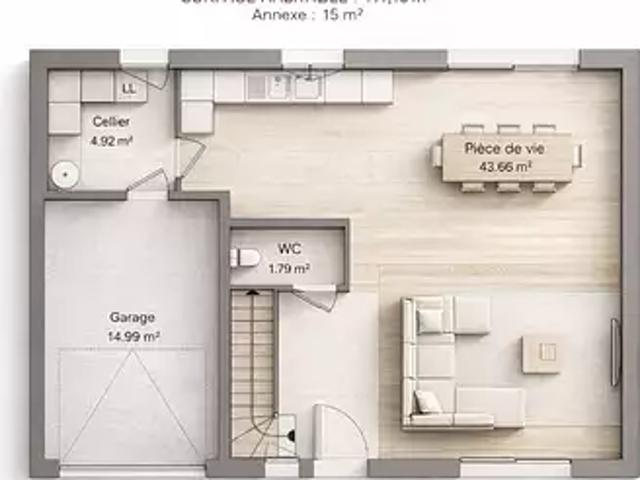 Baugy 18800 Programme neuf maison neuf à vendre 6 pièces