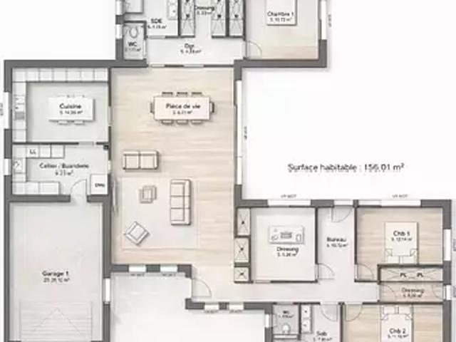 Baugy 18800 Programme neuf maison neuf à vendre 6 pièces