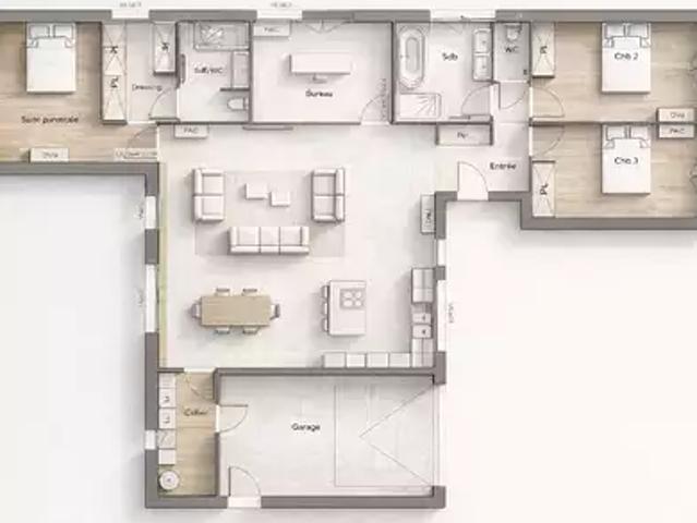 Baugy 18800 Programme neuf maison neuf à vendre 6 pièces