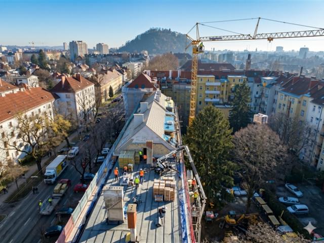 Bauherrenmodell 3 Penthousewohnungen in Geidorf mit umfassender Sanierung. Anlegerhit in Graz
