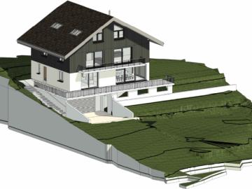 Bauland mit attraktivem Bauprojekt in Leissigen
