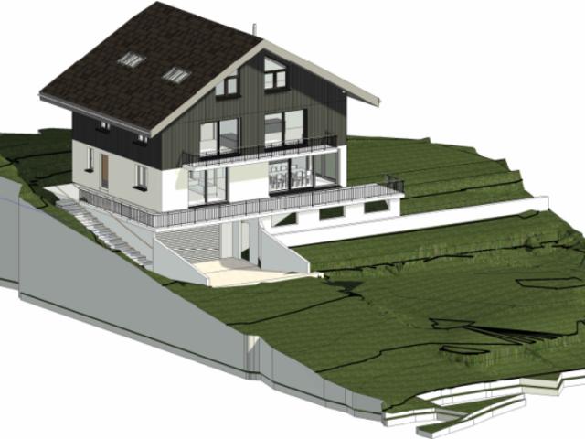 Bauland mit attraktivem Bauprojekt in Leissigen