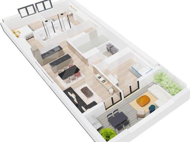 Bauprojekt – los b5, 4,5 zimmer wohnung mit loggia