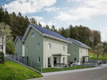 Baustart erfolgt Moderne Einfamilienhäuser am Skiliftweg