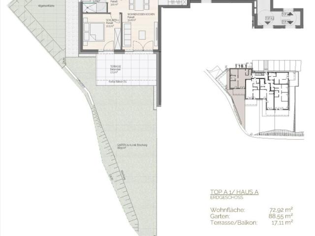 Fertigstellung Sommer 2027! Gartenwohnung in Perwang am Grabensee Erstbezug mit 72M²