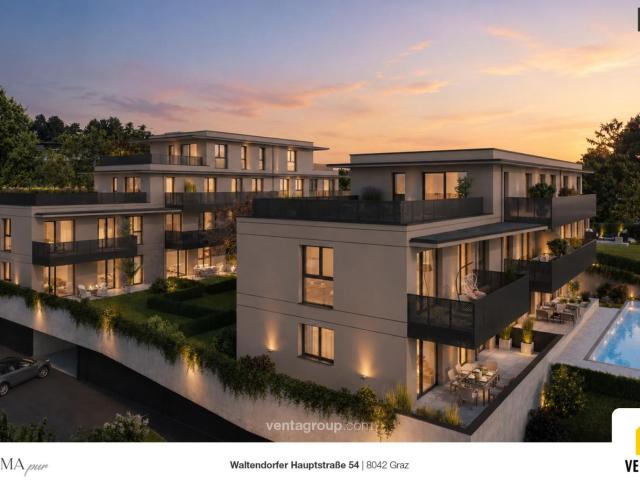 Baustart Erfolgt | Panorama Pur| Exklusives Wohnen in Graz Waltendorf!