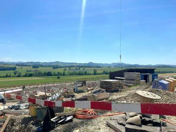 Baustart erfolgt Stilvolles Neubauprojekt mit herrlicher Weitsicht
