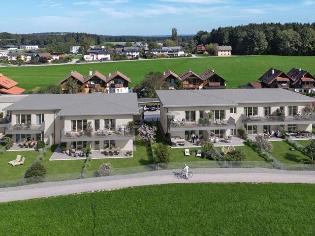Baustart Erfolgt Traumhafte Gartenwohnung in Perwang am Grabensee Erstbezug, Nur 239.900,00 €!