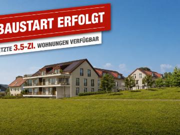 Baustart erfolgt! 3.5 Zi. Gartenwohnung mit unverbaubarem Alpsteinblick