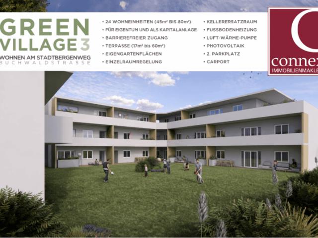 BAUSTART Exklusive Anlegerwohnung 45m² mit großer Terrasse und Eigengarten in Fürstenfeld! Provisionsfrei!