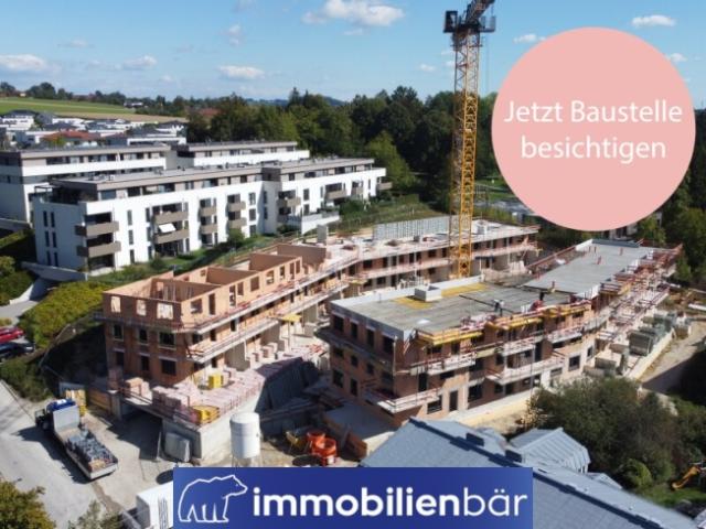 Baustelle jetzt besichtigen Wohnen am Uberlberg Neubau Gartenwohnung in Bestlage in Bad Schallerbach Top 7
