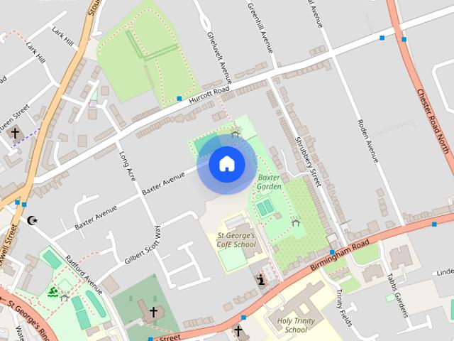 Baxter Gardens, Kidderminster, Worcestershire, DY10