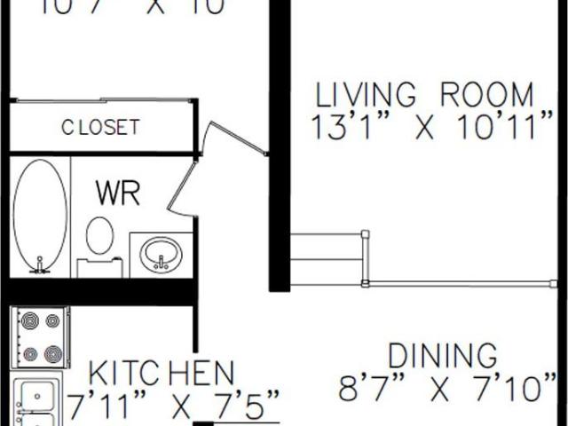 Bay 200 1 Bedroom Apartment for Rent at 200 Bay St S, Hamilton, ON L8P 4S4 Durand