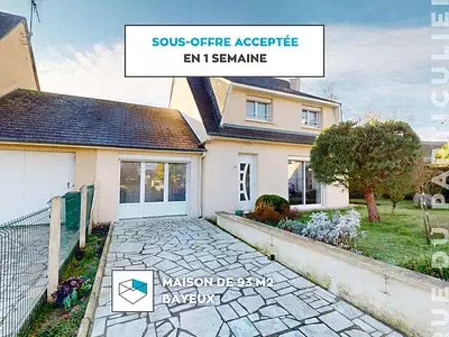Bayeux 14400 Achat / Vente maison 6 pièces t6 au dernier étage